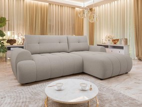 Ъглов диван Fiorano-Бежово-Десен