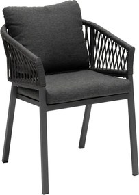 Градински стол Hesperide Oriengo - Антрацит