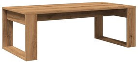 856681 vidaXL Кафе маса, дъб артизан, 102x50x35 см, инженерно дърво