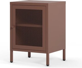 Бордо нощно шкафче Fayna – Marckeric