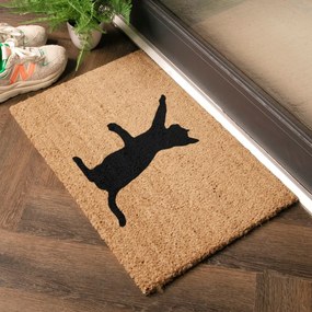 Изтривалка от кокосови влакна 40x60 cm Cat – Artsy Doormats