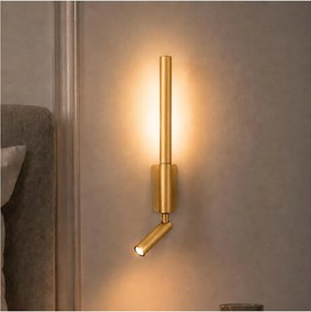 BRILAGI - LED стенен точков аплик VIXON LED/3W/230V + LED/5W златист CRI 90