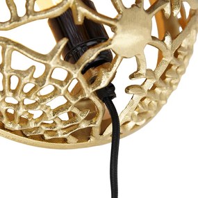 Стенна лампа в стил арт деко златиста - Maro
