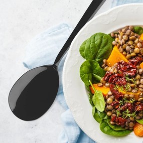 Прибори за сервиране на салата от неръждаема стомана Black – Orion