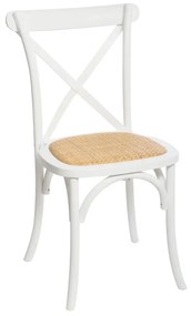 Трапезен стол atmosphera Isak, Дъб - Бял