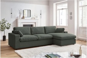 Зелен ъглов диван Belair – Bobochic Paris