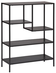Етажерка atmosphera Gota, 5 нива, 75x100 cm, Метал, Черен