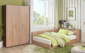 Легло + ракла за матрак 120/190 Приста