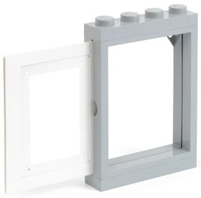 Сива фоторамка , 19,3 x 26,8 cm - LEGO®