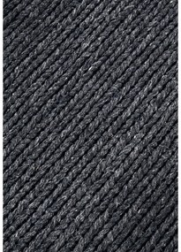 Тъмносив ръчно изработен вълнен кръгъл килим ø 160 cm Francois – Villeroy&amp;Boch