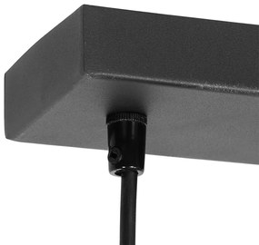 Модерна висяща лампа черна 5-светлина - Jeana