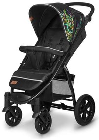 Lionelo - Детска количка ANNET TOUR черен/зелен