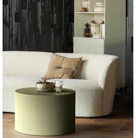 Кръгла масичка за кафе в цвят каки ø 60 cm Sanne - WOOOD