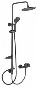 Душ система със смесител, пита, слушалка и шлаух София 6643MB, Inter Ceramic