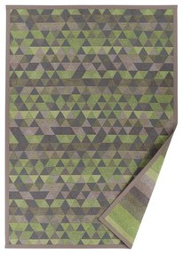 Двустранен килим със зелена шарка , 70 x 140 cm Luke - Narma