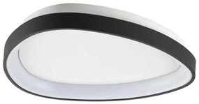 Ideal Lux - LED Плафониера GEMINI LED/23W/230V Ø 42,5 см черен