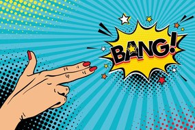 Тапет – С поп арт мотив - BANG!