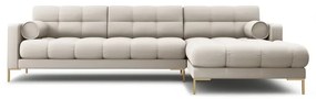 Бежов ъглов диван (десен ъгъл) Bali – Cosmopolitan Design