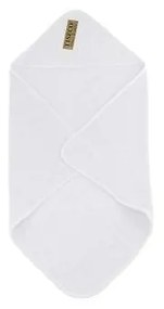 Бяла памучна бебешка кърпа 75x75 cm - Tiseco Home Studio
