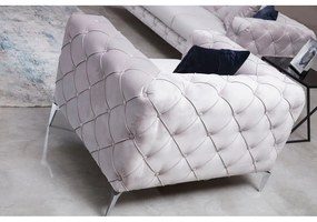 Светлосиво кресло Como – Artie