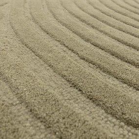 Килим от вълна в цвят каки 200x290 cm Hague - Asiatic Carpets