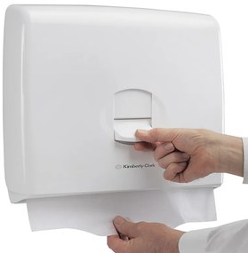 Kimberly-Clark Диспенсър за покривала за тоалетна чиния Aquarius