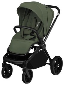 Lionelo - спортна количка MIKA PLUS, маслинено зелена