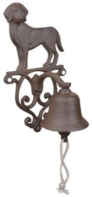 Чугунена стенна камбана с мотив на куче - Esschert Design