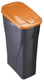 Кошче за боклук Черен/Оранжев полипропилен (15 L)