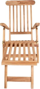 Шезлонг от тиково дърво Arrecife - House Nordic