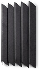 Черна метална стенна закачалка Sensu – Spinder Design