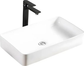 REA-U4800 - Мивка за плот DENIS 35x61,5 cm керамика/бял гланц