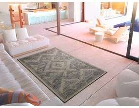 Сив килим за открито Ethnic, 120 x 170 cm Devi - Universal