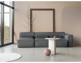 Сив модулна лежанка (десен ъгъл) Flex Felix – Miuform