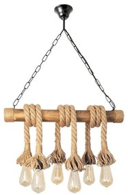 Brilagi - Пендел KOS 6xE27/60W/230V бук