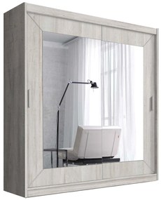 Плъзгащ се гардероб Vita - 180d 60h 215w - Арктична боровина