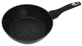 Комплект тенджери и тигани Klausberg KB 7322, 15 части, Термодъно, Отвор за изливане, Индукция, Черен
