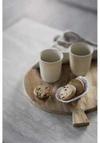 Бяла масичка за кафе с каменен плот 140x60 cm Orwel - Rowico