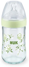 NUK NATURE SENSE TC СТЪКЛЕНО ШИШЕ M 240 МЛ 0-6 М SOFTER