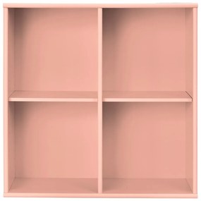 Розова висяща библиотека 70x70x27 cm Mistral – Hammel Furniture