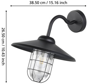 Стенно външно осветително тяло (височина 25 cm) MELGOA – EGLO