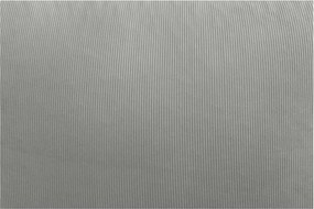 Светлосив пуф от рипсено кадифе Lilibet – Bobochic Paris