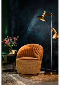 Фотьойл от кафяво кадифе Madison - Dutchbone