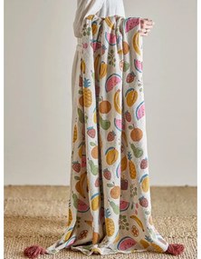 Бебешко одеяло от рециклиран памук 130x160 cm Fruitta – Bloomingville Mini