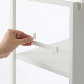 Бял метален подвижен стелаж 42x84,5x32 cm Tower – YAMAZAKI
