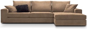 Ъгъл диван Mission-Customizable-230φ 145β cm.-Sand