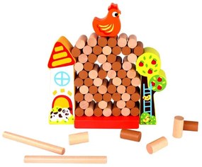 Tooky toy  -  Дървена образователна игра Ферма TKC572