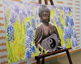 Картина на платно – Ин и Ян Буда