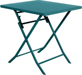 Градинска квадратна маса Hesperide Greensboro,70x70x71 cm - Тюркоаз