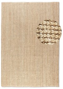 Килим от юта в естествен цвят 120x170 cm Bouclé - Hanse Home